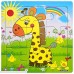 Wooden Jigsaw Puzzles Set for Kids Age 2-5 Year Old Animals Preschool Puzzles for Toddler Children Learning Educational Puzzles Toys for Boys and Girls 4 Puzzles B07L1G3PXF